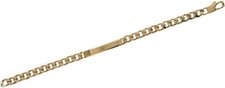 Gourmette en Plaqué Or 18