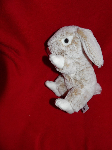 Doudou peluche lapin - peluche,