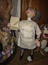 Doll Roldan Artist Klumpe Fisherman Doctor Secrétaire Ca 1950,s