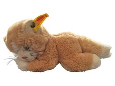Steiff Chat Peluche Allongé