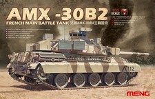 Meng-Model TS-013 - 1:3 5 de France Principal Combat Tank AMX-30B2 - Neuf
