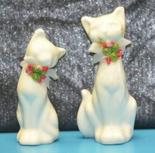 ANCIEN LOT DE 2 CHATS