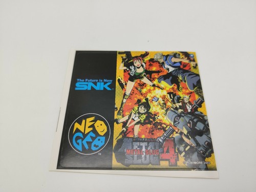 Neogeo aes metal slug 4 - es-neogeo,