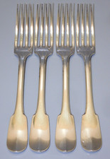 -REASSORT  4 FOURCHETTES CHRISTOFLE Modèle à définir  TABLE de FETES VITRINE   D