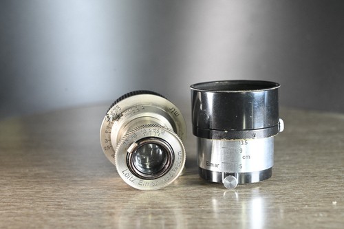 Leica leitz elmar 50mm - leica,