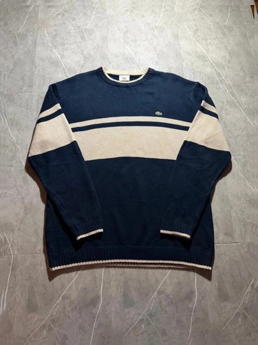 Pull lacoste vintage - pull, marine
