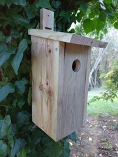 Nichoir oiseaux en bois massif pour Mésanges, Rouge-gorges, Sittelles