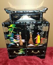 Black lacquer hand - black,