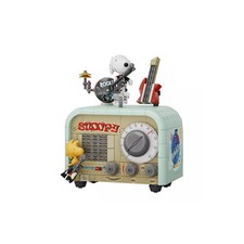 Pantasy - Snoopy Retro Time Poste Radio (set a construire)