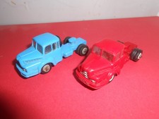 Lot 2 Micro-NOREV d'Origine - Tracteur ZU 120 UNIC - Ech: 1/86 - Très Bon Etat