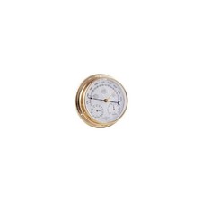 STATION BAROMETRE - THERMOMETRE - HYGROMETRE - LAITON 115 MM - B114 Alciumpeche
