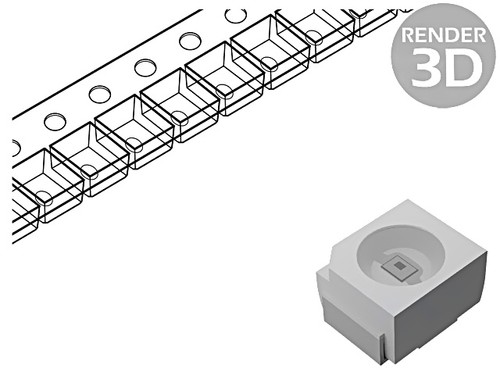 Led smtl2 sgc - verte, smd