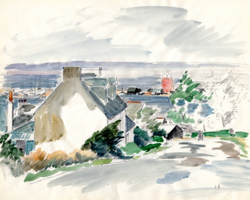 Jean feugereux peintre port - feugereux, /
