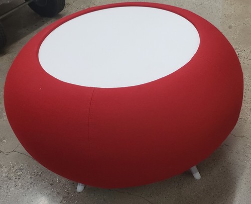 Pebble stool pouf ottoman - stool, in
