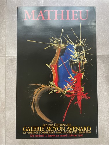 Mathieu affiche originale - -,