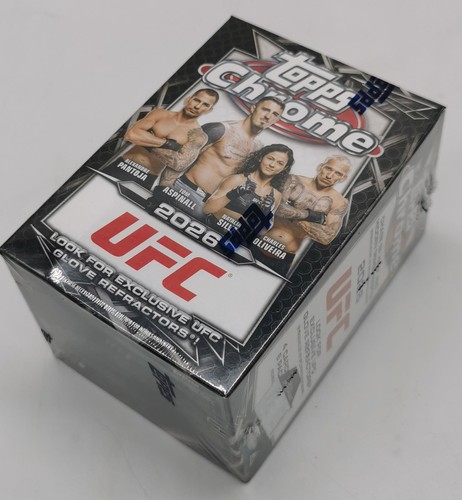 Topps chrome ufc blaster box - blaster,