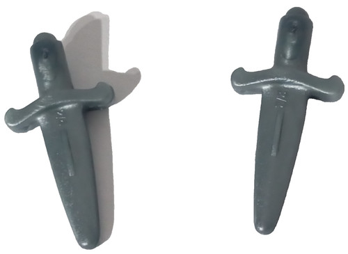 Playmobil poignets gris - x2,