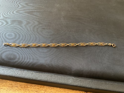 Bracelet gourmette vintage - bracelet,