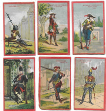 8 Chromos anciens images de