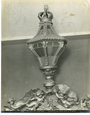 L.P. Phot. France, Musée du Louvre, Lanterne style Louis XVI Vintage print.  T