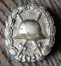 WWI Insigne Badge Blessés Allemand ORIGINAL German Wounded Badge gold 1914/18