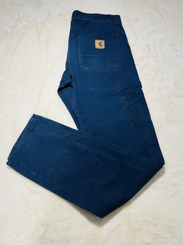 Pantalon carhartt bleu - pantalon,