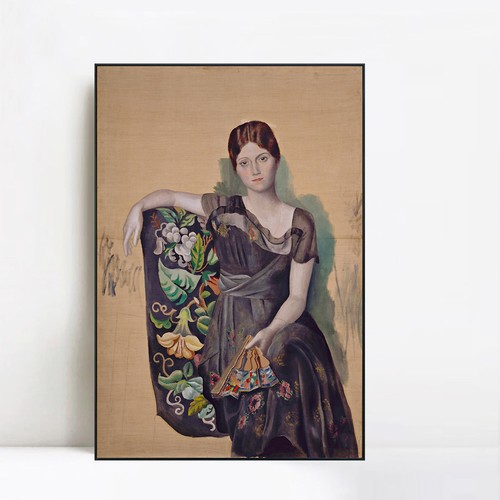 Framed print 1917 portrait - print,