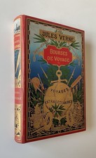 JULES VERNE , Hetzel Globe doré , Bourses de Voyage . SD ( début XX° ) . TBE .