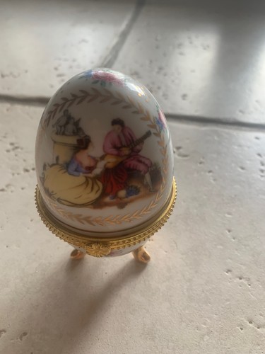 Vintage oeuf boite - oeuf , à