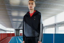 Veste Satinée Noire Adidas Vintage OYSTER Super Rare Mode Cal Surf