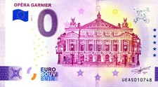 75009 Opéra Garnier 2, 2025, Billet Euro Souvenir