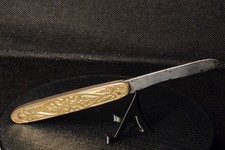 Couteau ancien pliant manche