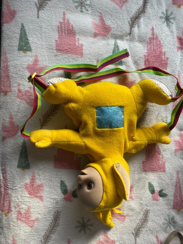 Sac vintage teletubbies jaune - teletubbies,