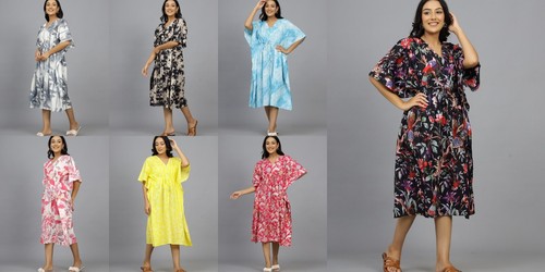 Robe kaftan hippie - hippie, femme