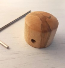 NEW 2 Boutons BOIS -spalted