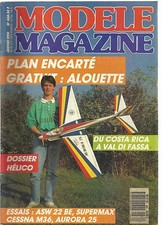 MODELE MAG N°460 PLAN : L'ALOUETTE AVION ELECTRIQUE DE CONSTRUCTION ULTRA LEGERE