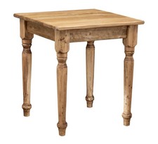 Table Carrée En Bois Massif