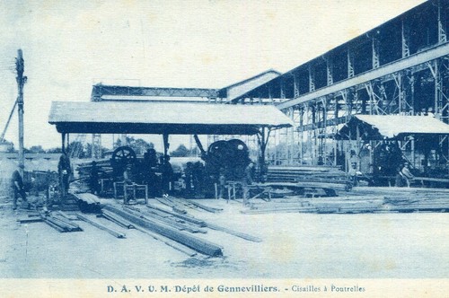 Carte u m dépôt - carte, v.