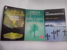 3 policiers/thrillers scandinaves -Lehtolainen -Grebe -Sigurdardottir