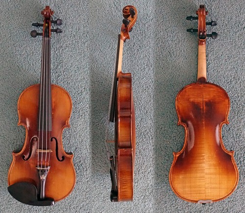 Restored antique violin - restored, 4/4