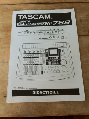 Tascam digital portastudio 788 - tascam,