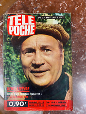 REVUE LIVRE TÉLÉ POCHE 1969 N° 189 RENE LEFEVRE