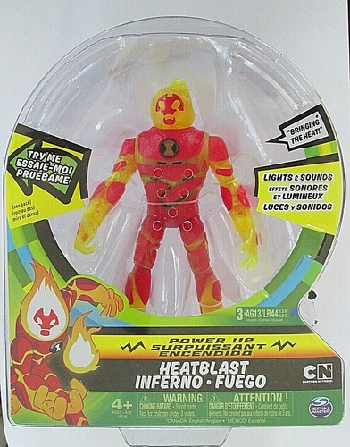 Ben heatblast power up - 10,