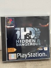 Jeu Hidden & Dangerous sony playstation 1 PS1 boite + Notice Très bon état