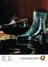 Publicité Advertising 067  1971  Charles Jourdan Monsieur  chaussures homme
