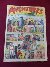 JOURNAL BD :  AVENTURES n° 50 du 12 décembre  1949 / le fantome du bengale etc