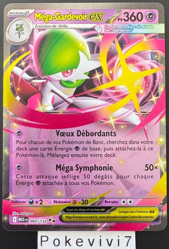 Carte pokemon mega gardevoir - carte, mega-gardevoir