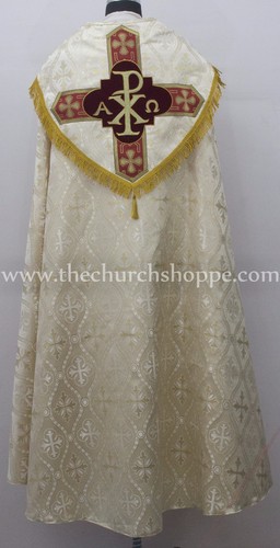 Doré métallique cope stole - &,