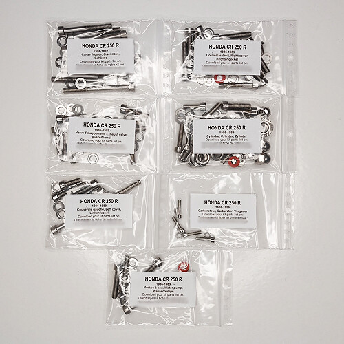 Honda 250 1986 1987 1988 - 1987,