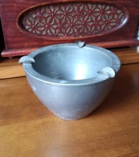 Vintage Gros Cendrier en Métal Cendrier de Terrasse Extérieur Garage Fumeur